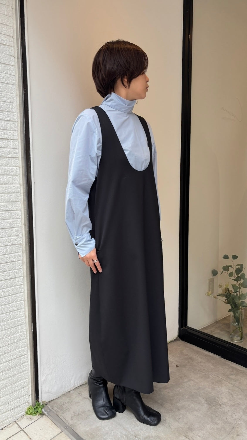 タフタボウタイブラウス(ブルー)