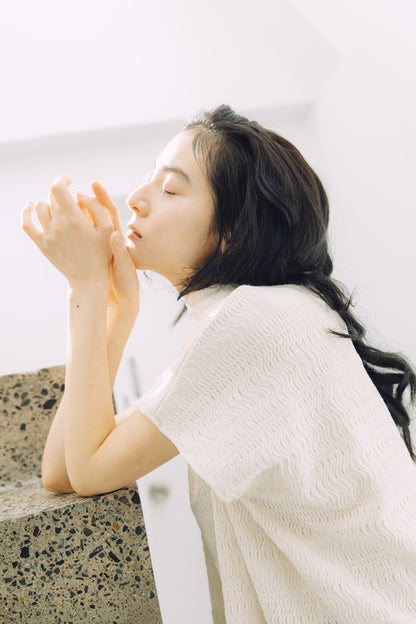 【4月27日 発売】ウェーブラッセルレースプルオーバー（アイボリー）