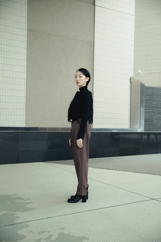 MALHIA フリンジベスト