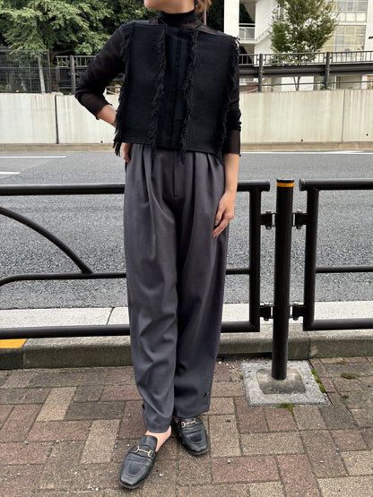 MALHIA フリンジベスト