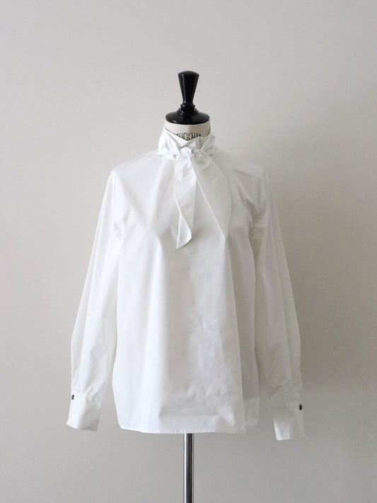 タフタボウタイブラウス（アイボリー）