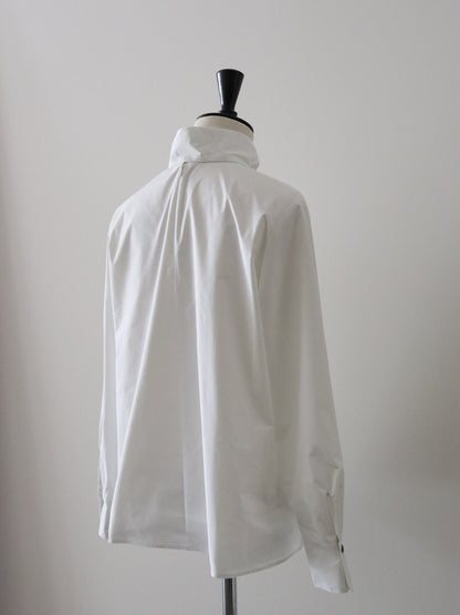 タフタボウタイブラウス（アイボリー）