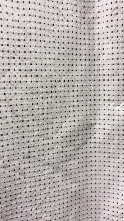 タフタドットボウタイブラウス（アイボリー）