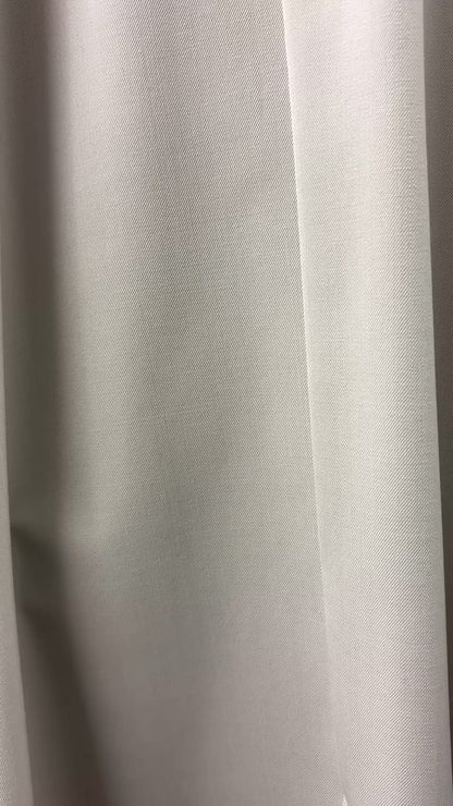 ウールギャバストレートパンツ（ベージュ）